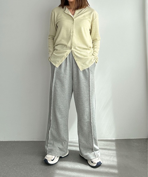 PILIT（ピリット）の「2way スウエットパンツ（スウェットパンツ・レディース・ブラック/杢グレー・MEDIUM）」の3枚目の写真