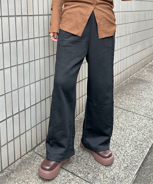 PILIT（ピリット）の「2way スウエットパンツ（スウェットパンツ・レディース・ブラック/杢グレー・MEDIUM）」の11枚目の写真