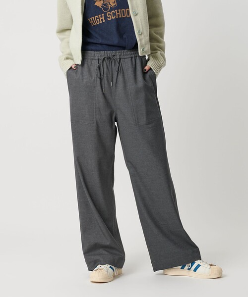 BEAUTY&YOUTH UNITED ARROWS(ビューティーアンドユースユナイテッドアローズ)の「ポリエステルブレンド パッチポケットパンツ(その他パンツ・レディース・ダークグレー/マスタード/ダークブラウン・XS/L/M/S)」の1枚目の写真