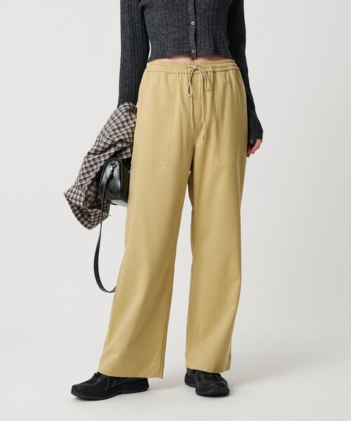 BEAUTY&YOUTH UNITED ARROWS(ビューティーアンドユースユナイテッドアローズ)の「ポリエステルブレンド パッチポケットパンツ(その他パンツ・レディース・ダークグレー/マスタード/ダークブラウン・XS/L/M/S)」の12枚目の写真