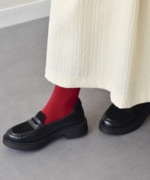 inter-chaussures（インターショシュール）の「【bussola】撥水素材コンビアイスグリップローファー(955412)（ローファー・レディース）」