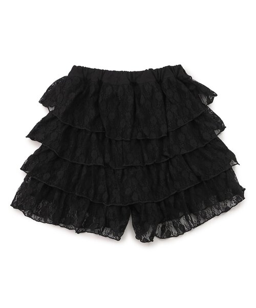 algy（アルジー）の「レースフリルキュロット（その他パンツ・キッズ・ブラック/オフホワイト・XX-SMALL/SMALL/MEDIUM/X-SMALL）」の8枚目の写真