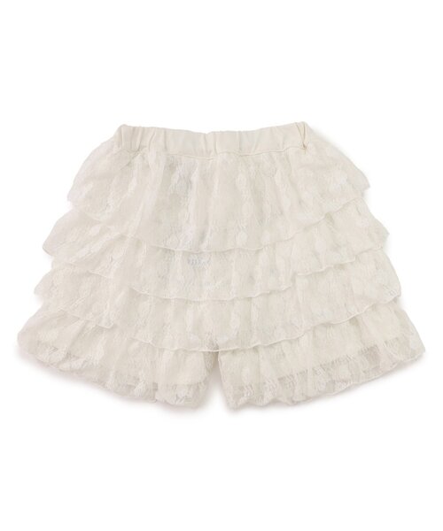 algy（アルジー）の「レースフリルキュロット（その他パンツ・キッズ・ブラック/オフホワイト・XX-SMALL/SMALL/MEDIUM/X-SMALL）」の11枚目の写真