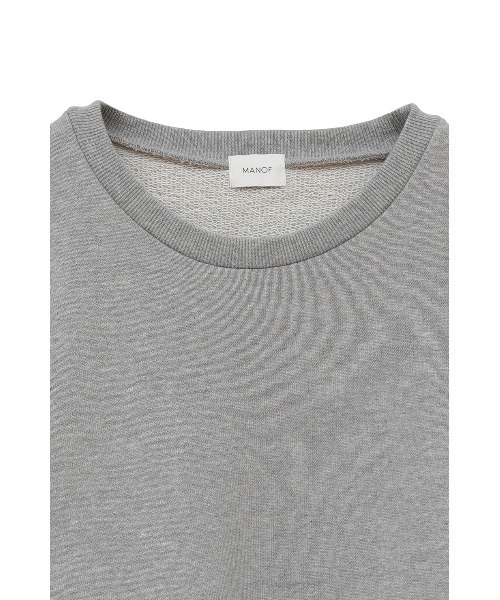 MANOF(マノフ)の「VOLUME FIT SLEEVE SWEAT(スウェット・レディース・グレー/ブラック/ベージュ・F)」の21枚目の写真