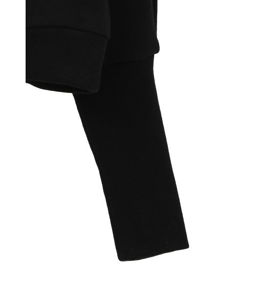 MANOF(マノフ)の「VOLUME FIT SLEEVE SWEAT(スウェット・レディース・グレー/ブラック/ベージュ・F)」の12枚目の写真