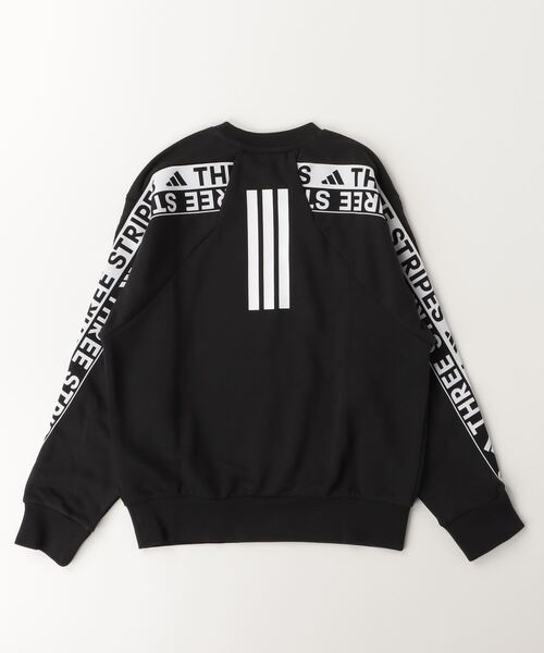 adidas（アディダス）の「ワーディングパック ルーズフィット フレンチテリー スウェット キッズ / トレーナー / アディダス adidas（スウェット・キッズ・ブラック/ブルー・120/130/140/150/160）」の11枚目の写真