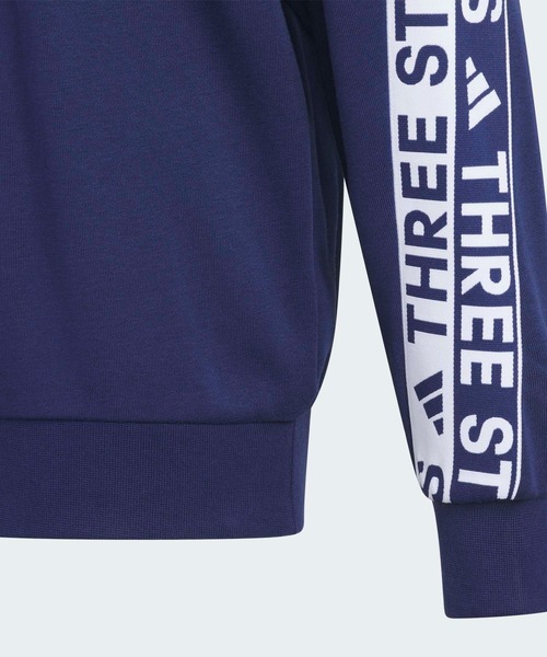 adidas（アディダス）の「ワーディングパック ルーズフィット フレンチテリー スウェット キッズ / トレーナー / アディダス adidas（スウェット・キッズ・ブラック/ブルー・120/130/140/150/160）」の10枚目の写真