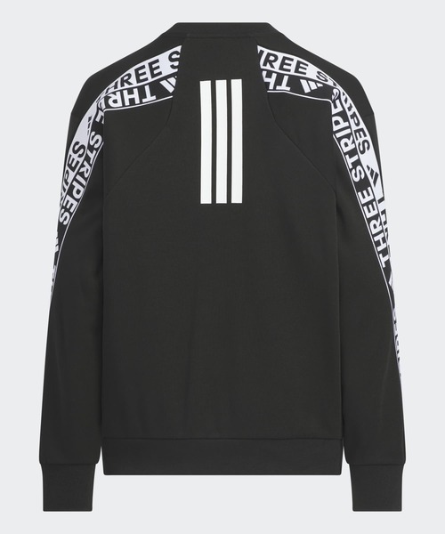 adidas（アディダス）の「ワーディングパック ルーズフィット フレンチテリー スウェット キッズ / トレーナー / アディダス adidas（スウェット・キッズ・ブラック/ブルー・120/130/140/150/160）」の3枚目の写真