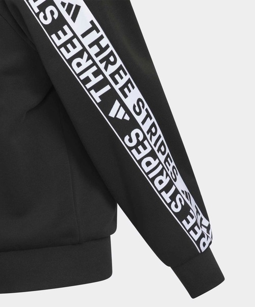 adidas（アディダス）の「ワーディングパック ルーズフィット フレンチテリー スウェット キッズ / トレーナー / アディダス adidas（スウェット・キッズ・ブラック/ブルー・120/130/140/150/160）」の5枚目の写真