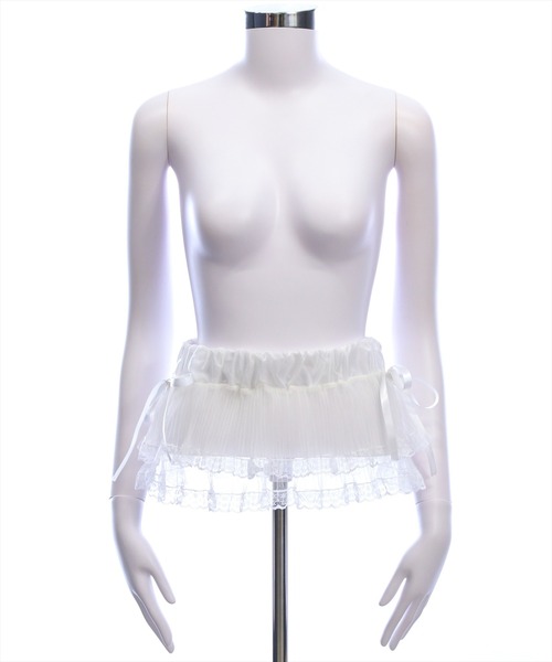 clear（クリア）の「レースラップ腰巻スカート[レイヤード ガーリー 着回し抜群]≪AW新作≫（スカート・レディース・オフホワイト・F）」の7枚目の写真