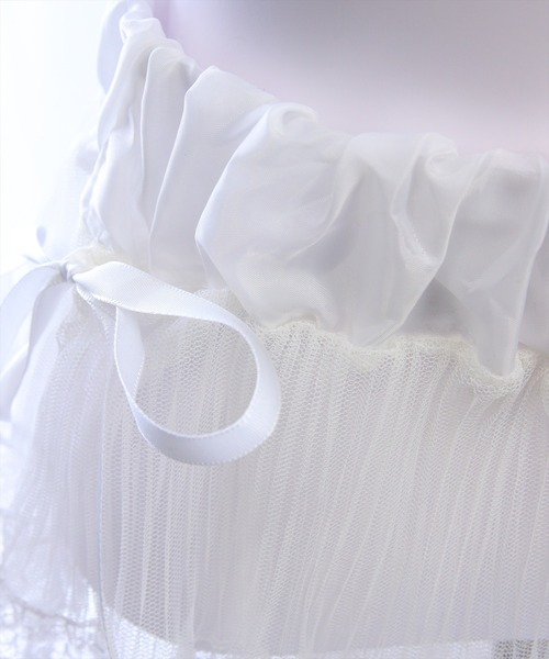 clear（クリア）の「レースラップ腰巻スカート[レイヤード ガーリー 着回し抜群]≪AW新作≫（スカート・レディース・オフホワイト・F）」の13枚目の写真