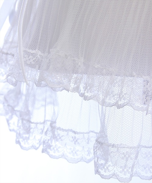 clear（クリア）の「レースラップ腰巻スカート[レイヤード ガーリー 着回し抜群]≪AW新作≫（スカート・レディース・オフホワイト・F）」の14枚目の写真