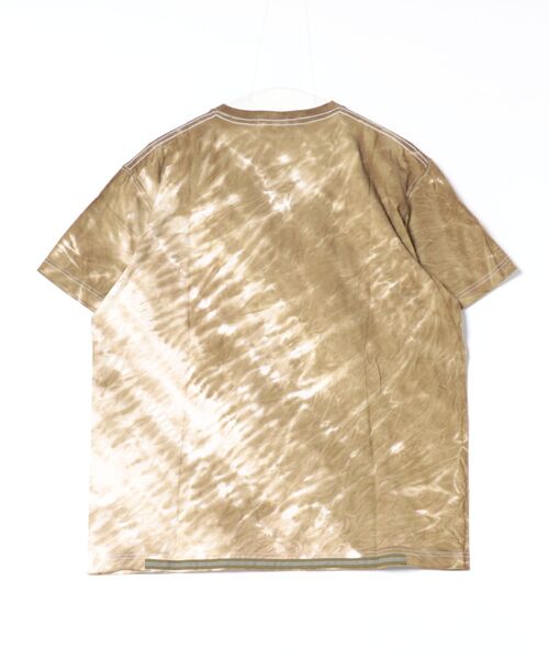 NO WAY(ノーウェイ)の「/HIROYUKI OBARA/USコットンTシャツ 絞りムラ染加工(Tシャツ/カットソー・メンズ・カーキ・SMALL/MEDIUM)」の2枚目の写真