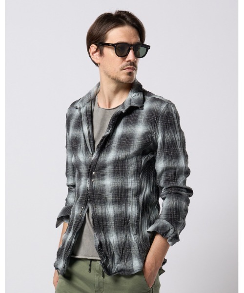 2-hook check（シャツ/ブラウス）｜wjk（ダヴルジェイケイ）の