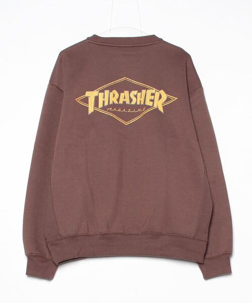 THRASHER(スラッシャー)の「【70】【THRASHER/スラッシャー】クラックプリント 裏起毛 スウェット(スウェット・メンズ・アッシュグレー/オフホワイト/ブラック系その他/アイボリー/ブラック/ブラウン系その他/ブラウン/ライトグレー・M/L/XL)」の19枚目の写真