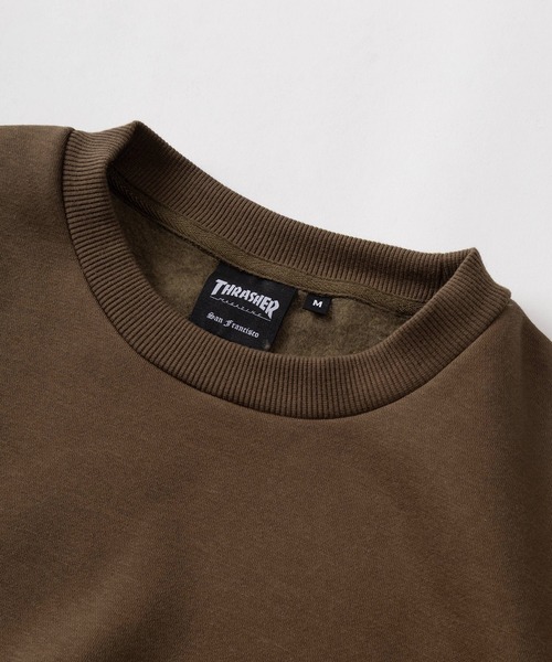 THRASHER(スラッシャー)の「【70】【THRASHER/スラッシャー】クラックプリント 裏起毛 スウェット(スウェット・メンズ・アッシュグレー/オフホワイト/ブラック系その他/アイボリー/ブラック/ブラウン系その他/ブラウン/ライトグレー・M/L/XL)」の13枚目の写真