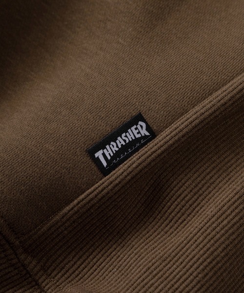 THRASHER(スラッシャー)の「【70】【THRASHER/スラッシャー】クラックプリント 裏起毛 スウェット(スウェット・メンズ・アッシュグレー/オフホワイト/ブラック系その他/アイボリー/ブラック/ブラウン系その他/ブラウン/ライトグレー・M/L/XL)」の14枚目の写真