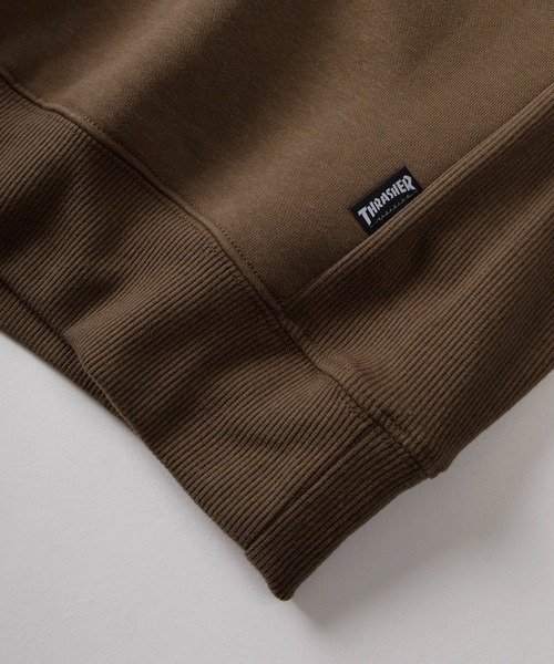 THRASHER(スラッシャー)の「【70】【THRASHER/スラッシャー】クラックプリント 裏起毛 スウェット(スウェット・メンズ・アッシュグレー/オフホワイト/ブラック系その他/アイボリー/ブラック/ブラウン系その他/ブラウン/ライトグレー・M/L/XL)」の16枚目の写真