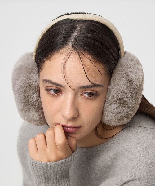 セール】フェイクファー イヤマフ / イヤーマフ（イヤーマフ）｜green