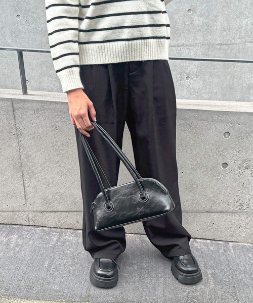 frunco(フランコ)の「タックワイドパンツ(その他パンツ・レディース・ベージュ/ブラック/グレー/ホワイト・MEDIUM)」の6枚目の写真