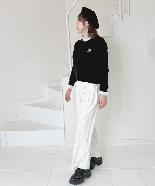 frunco(フランコ)の「タックワイドパンツ(その他パンツ・レディース・ベージュ/ブラック/グレー/ホワイト・MEDIUM)」の22枚目の写真