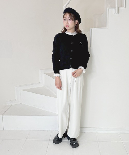 frunco(フランコ)の「タックワイドパンツ(その他パンツ・レディース・ベージュ/ブラック/グレー/ホワイト・MEDIUM)」の21枚目の写真