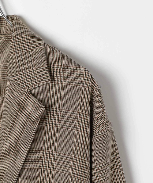 Wブレストミドルチェックジャケット　レプシィム　LEPSIM　完売品 Wブレストミドルチェックジャケット 579077（テーラードジャケット