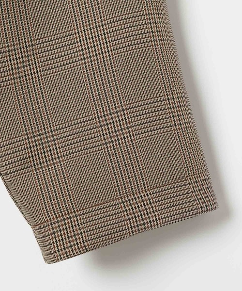 Wブレストミドルチェックジャケット 579077（テーラードジャケット