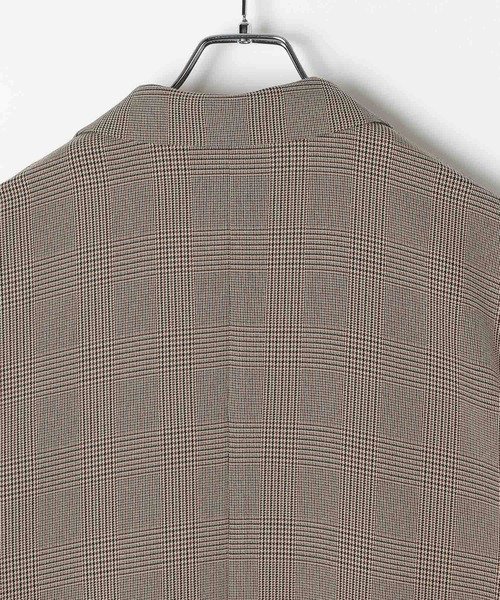 Wブレストミドルチェックジャケット 579077（テーラードジャケット