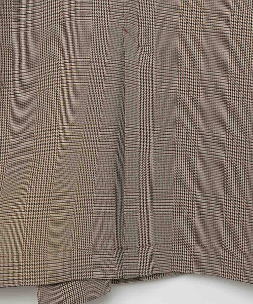 Wブレストミドルチェックジャケット 579077（テーラードジャケット