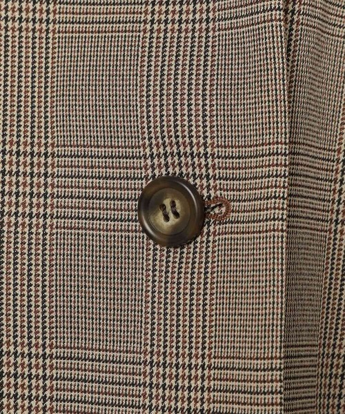 Wブレストミドルチェックジャケット 579077（テーラードジャケット