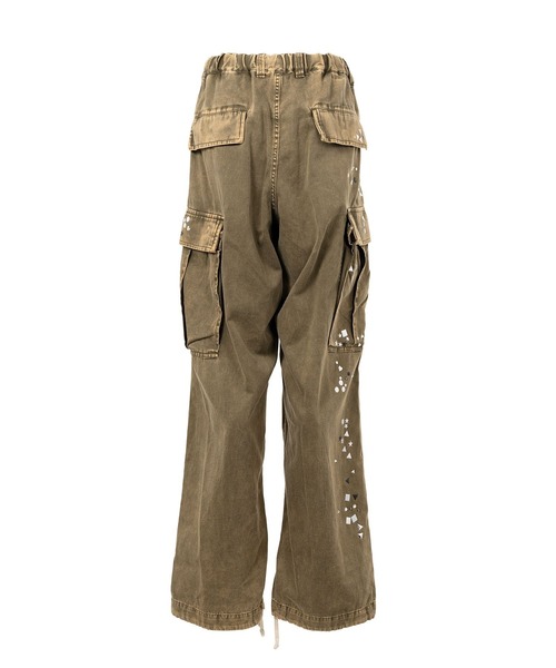ミハラヤスヒロMIHARA YASUHIRO変形 カーゴパンツ ミリタリーパンツ MIHARAYASUHIRO/ミハラヤスヒロ】EMBELLISHED MILLITARY PANTS