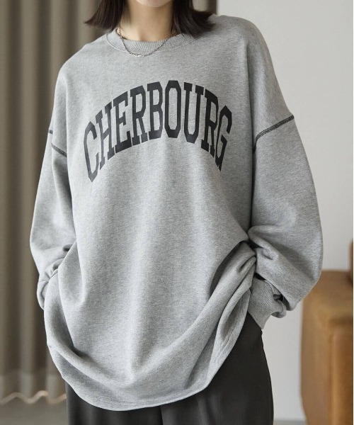 pocket（ポケット）の「【ZOZO先行発売】配色ステッチロゴプルオーバー