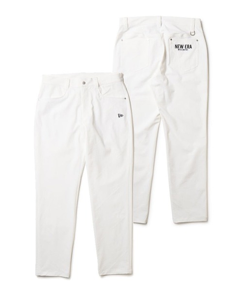 NEW ERA(ニューエラ)の「NEW ERA GOLF/ニューエラゴルフ テーパード ストレッチパンツ ゴルフ ロンパン 14669841/14669842/14669843/14669844(その他パンツ・メンズ・ブラック/ネイビー/ホワイト/ウィート・XL/M/L/2XL)」の2枚目の写真