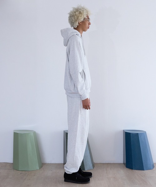Healthknit(ヘルスニット)の「Healthknit CLASSIC SWEAT GYM PANTS (54008)(その他パンツ・メンズ・ブラック/ライトグレー・MEDIUM/X-LARGE/LARGE)」の4枚目の写真