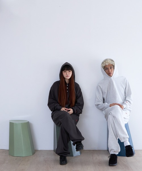 Healthknit(ヘルスニット)の「Healthknit CLASSIC SWEAT GYM PANTS (54008)(その他パンツ・メンズ・ブラック/ライトグレー・MEDIUM/X-LARGE/LARGE)」の8枚目の写真