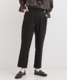 SHOO・LA・RUE | 【高レビュー/洗濯機可/SS-LL】あったか裏起毛 のびのびストレッチ テーパードパンツ(その他パンツ)
