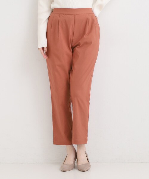 SHOO・LA・RUE(シューラルー)の「【高レビュー/洗濯機可/SS-LL】あったか裏起毛 のびのびストレッチ テーパードパンツ(その他パンツ・レディース・ベージュ/ブラック/チャコールグレー/オレンジ・01/10/04/02/03)」の22枚目の写真