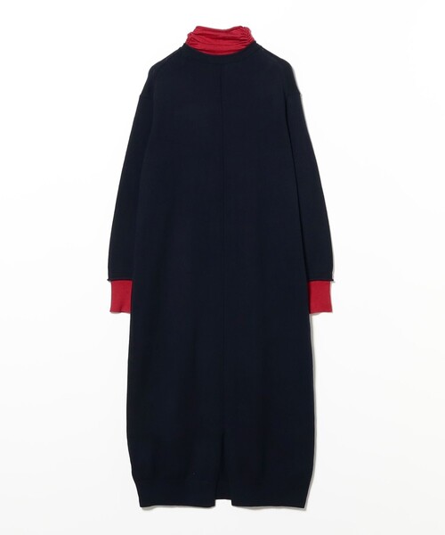 B:MING by BEAMS（ビーミングバイビームス）の「配色 ニット ワンピース (洗濯可)（ワンピース・レディース・グレー/ネイビー・ONE SIZE）」の18枚目の写真