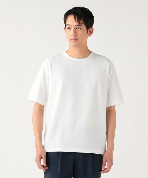 BEAMS HEART(ビームスハート)の「【7/9値下げ】リンクス Tシャツ(Tシャツ/カットソー・メンズ・ブルー/ネイビー/ホワイト・X-LARGE/LARGE/SMALL/MEDIUM)」の4枚目の写真