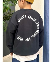 Right-on | 【Refurbish】プリントスウェットプルオーバー(スウェット)