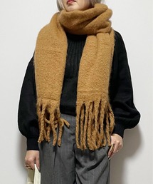 Fizz（フィズ）の「バルキー太フリンジマフラー（マフラー）」