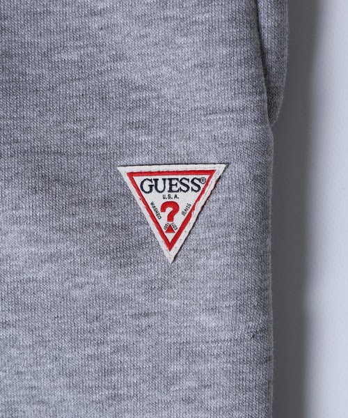 GUESS JEANS(ゲスジーンズ)の「GUESS JEANS GJ TRIANGLE LABEL JOGGER PANTS ゲス スウェット ジョガーパンツ コットン(スウェットパンツ・レディース・ネイビー/グレー・S/L/M)」の7枚目の写真