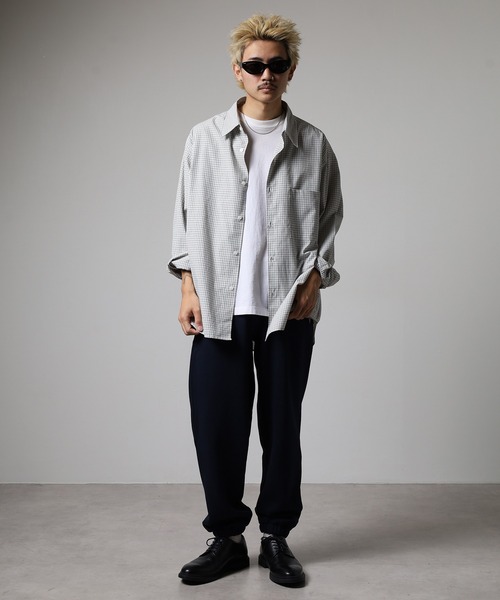 GUESS JEANS(ゲスジーンズ)の「GUESS JEANS GJ TRIANGLE LABEL JOGGER PANTS ゲス スウェット ジョガーパンツ コットン(スウェットパンツ・レディース・ネイビー/グレー・S/L/M)」の17枚目の写真
