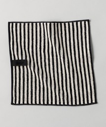 kuros'（クロス）の「みっちりやわらか × ストライプ 超長綿使用 ミニタオル（ハンカチ/ハンドタオル）」
