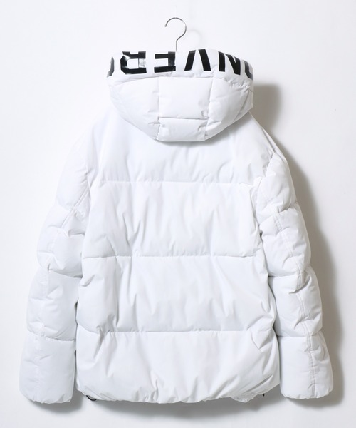 コンバース（Converse）/【撥水 防風 ストレッチ】 フードロゴ ファイバーダウン 中綿ジャケット メンズ レディース セール】2025AW CONVERSE/コンバース 撥水 防風 ストレッチ フードロゴ