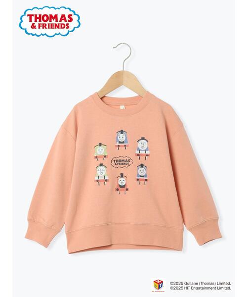 Samansa Mos2 Lagom（サマンサモスモスラーゴム）の「【きかんしゃトーマス】プリントトレーナー（Tシャツ/カットソー・キッズ・ブルー/オレンジ/イエロー・100/110/120/95）」の9枚目の写真