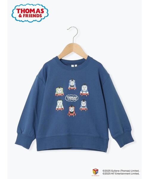 Samansa Mos2 Lagom（サマンサモスモスラーゴム）の「【きかんしゃトーマス】プリントトレーナー（Tシャツ/カットソー・キッズ・ブルー/オレンジ/イエロー・100/110/120/95）」の10枚目の写真