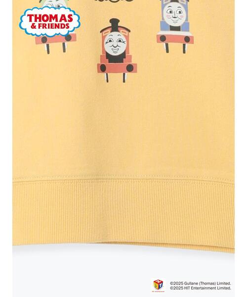 Samansa Mos2 Lagom（サマンサモスモスラーゴム）の「【きかんしゃトーマス】プリントトレーナー（Tシャツ/カットソー・キッズ・ブルー/オレンジ/イエロー・100/110/120/95）」の15枚目の写真