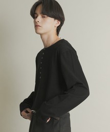 SENSE OF PLACE by URBAN RESEARCH | ヘンリーネックロングTシャツ(Tシャツ/カットソー)